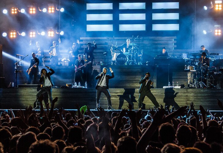 Seeed concert live am Hauser Kaibling